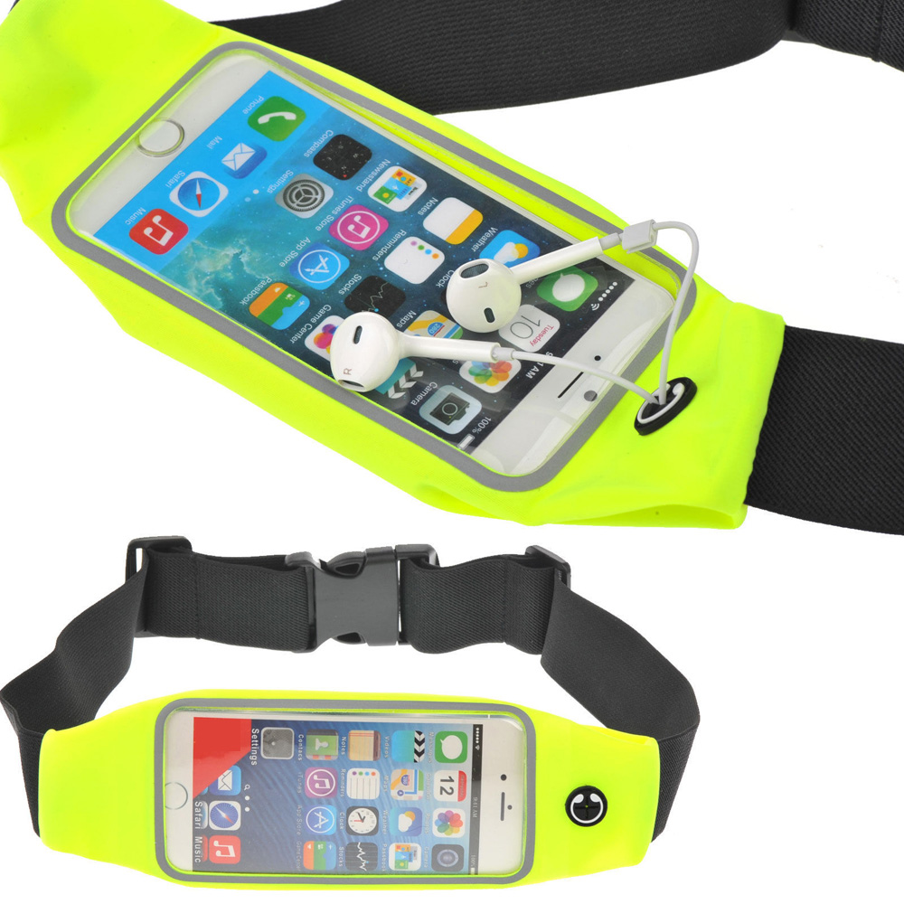 iPHONE 6s / 6 4.7 Universal Sports Pouch Belt (Fluorescent Green)